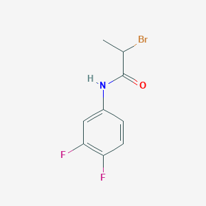 2-Bromo-N-(3,4-difluorophenyl)propanamide