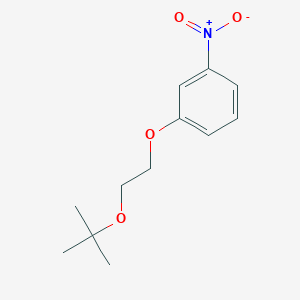 1-[2-(Tert-butoxy)ethoxy]-3-nitrobenzene