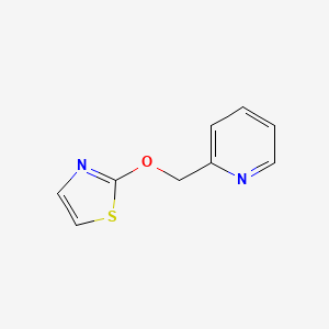 2-[(1,3-Thiazol-2-yloxy)methyl]pyridine