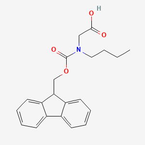 molecular formula C21H23NO4 B2403816 Fmoc-N-(butyl)-glycine CAS No. 234442-58-1