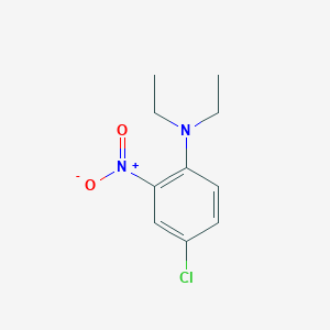 molecular formula C10H13ClN2O2 B2403898 4-氯-N,N-二乙基-2-硝基苯胺 CAS No. 86309-90-2
