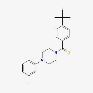 (4-(Tert-butyl)phenyl)(4-(m-tolyl)piperazin-1-yl)methanethione