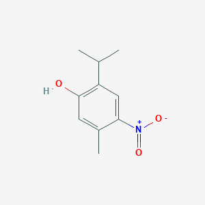 molecular formula C10H13NO3 B2404095 2-Isopropyl-5-methyl-4-nitrophenol CAS No. 36778-56-0