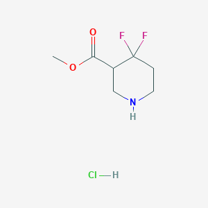 Methyl 4,4-difluoropiperidine-3-carboxylate hydrochloride