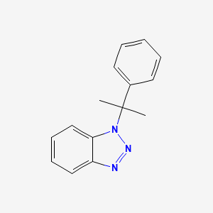 1-(2-Phenylpropan-2-yl)benzotriazole