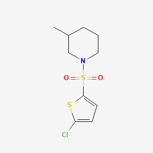 1-(5-Chloro-thiophene-2-sulfonyl)-3-methyl-piperidine