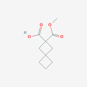 2-(Methoxycarbonyl)spiro[3.3]heptane-2-carboxylic acid