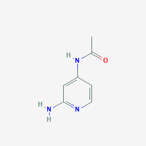 molecular formula C7H9N3O B2404502 N-(2-aminopyridin-4-yl)acetamide CAS No. 144672-55-9