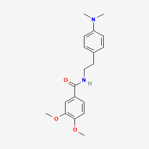 N-(4-(dimethylamino)phenethyl)-3,4-dimethoxybenzamide