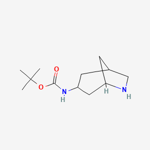 B2404582 tert-Butyl (6-azabicyclo[3.2.1]octan-3-yl)carbamate CAS No. 2138167-45-8