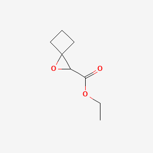 molecular formula C8H12O3 B2404588 ethyl 1-oxaspiro[2.3]hexane-2-carboxylate CAS No. 73039-83-5