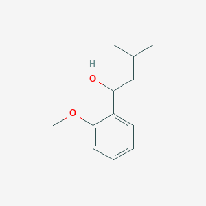 molecular formula C12H18O2 B2404592 1-(2-Methoxyphenyl)-3-methylbutan-1-ol CAS No. 854179-04-7
