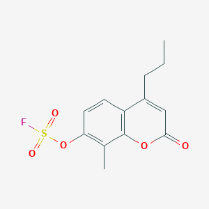 7-Fluorosulfonyloxy-8-methyl-2-oxo-4-propylchromene