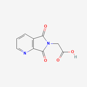 (5,7-dioxo-5,7-dihydro-6H-pyrrolo[3,4-b]pyridin-6-yl)acetic acid