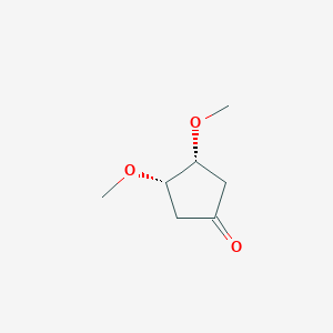 (3S,4R)-3,4-Dimethoxycyclopentan-1-one