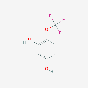 4-(Trifluoromethoxy)benzene-1,3-diol