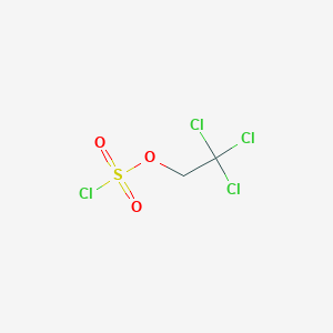 molecular formula C2H2Cl4O3S B024049 2,2,2-三氯乙基氯磺酸酯 CAS No. 764-09-0