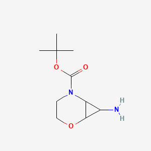 Tert-butyl 7-amino-2-oxa-5-azabicyclo[4.1.0]heptane-5-carboxylate