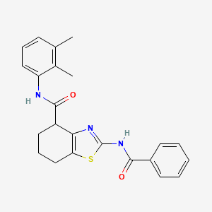 2-benzamido-N-(2,3-dimethylphenyl)-4,5,6,7-tetrahydrobenzo[d]thiazole-4-carboxamide