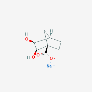 Sodium;(1R,2R,3S,4R)-2,3-dihydroxybicyclo[2.2.1]heptane-1-carboxylate