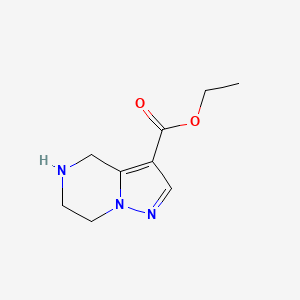 Ethyl 4,5,6,7-tetrahydropyrazolo[1,5-A]pyrazine-3-carboxylate