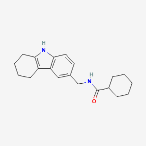 N-(6,7,8,9-tetrahydro-5H-carbazol-3-ylmethyl)cyclohexanecarboxamide