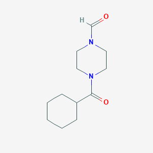 4-(Cyclohexylcarbonyl)piperazinecarbaldehyde