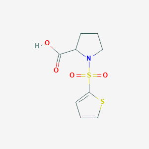 1-(Thiophene-2-sulfonyl)-pyrrolidine-2-carboxylic acid