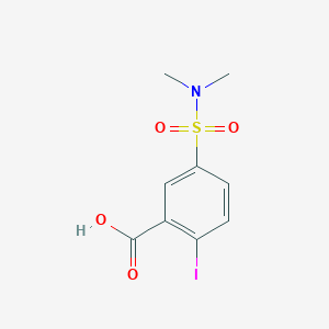 5-(Dimethylsulfamoyl)-2-iodobenzoic acid