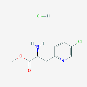(S)-Methyl 2-amino-3-(5-chloropyridin-2-yl)propanoate hydrochloride