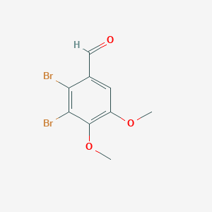 2,3-Dibromo-4,5-dimethoxybenzaldehyde