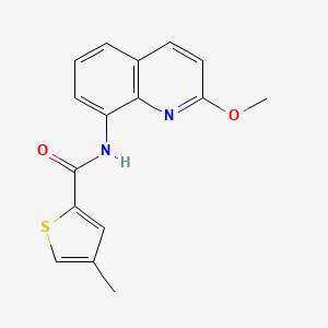 molecular formula C16H14N2O2S B2405303 N-(2-methoxyquinolin-8-yl)-4-methylthiophene-2-carboxamide CAS No. 1226429-80-6