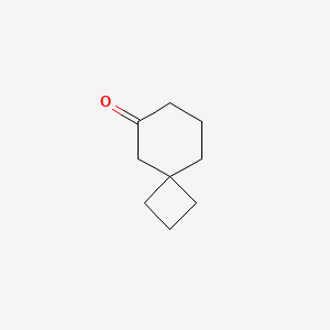 molecular formula C9H14O B2405337 Spiro[3.5]nonan-6-one CAS No. 74064-35-0