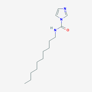 molecular formula C14H25N3O B2405367 N-癸基-1H-咪唑-1-甲酰胺 CAS No. 1517970-73-8