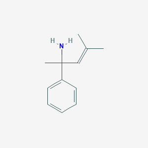 4-Methyl-2-phenylpent-3-en-2-amine