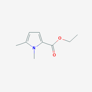molecular formula C9H13NO2 B2405954 ethyl 1,5-dimethyl-1H-pyrrole-2-carboxylate CAS No. 37670-50-1