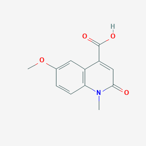 6-Methoxy-1-methyl-2-oxoquinoline-4-carboxylic acid