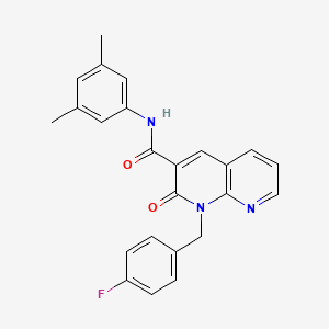 N-(3,5-dimethylphenyl)-1-(4-fluorobenzyl)-2-oxo-1,2-dihydro-1,8-naphthyridine-3-carboxamide