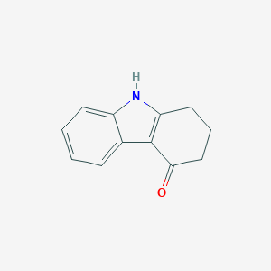 molecular formula C12H11NO B024060 2,3-二氢-1H-咔唑-4(9H)-酮 CAS No. 15128-52-6