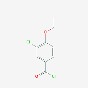 molecular formula C9H8Cl2O2 B2406017 3-Chloro-4-ethoxybenzoyl chloride CAS No. 81324-60-9