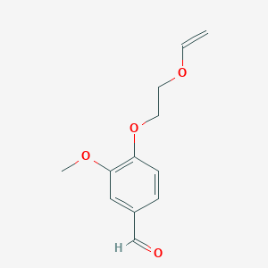 3-Methoxy-4-[2-(vinyloxy)ethoxy]benzaldehyde
