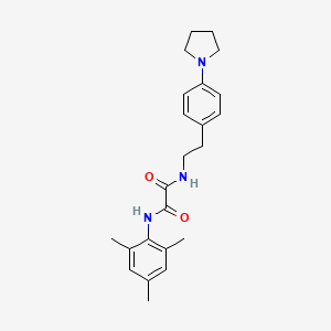N1-mesityl-N2-(4-(pyrrolidin-1-yl)phenethyl)oxalamide