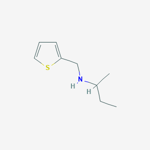 N-(thiophen-2-ylmethyl)butan-2-amine