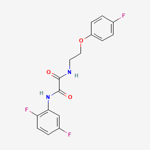 N1-(2,5-difluorophenyl)-N2-(2-(4-fluorophenoxy)ethyl)oxalamide