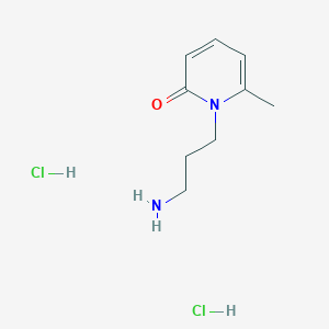 1-(3-Aminopropyl)-6-methyl-2(1H)-pyridinone dihydrochloride