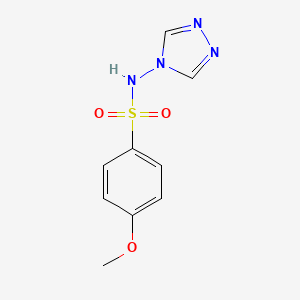 4-Methoxy-N-[1,2,4]triazol-4-yl-benzenesulfonamide