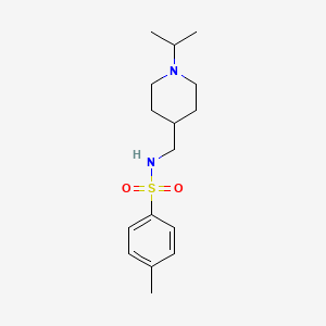 N-((1-isopropylpiperidin-4-yl)methyl)-4-methylbenzenesulfonamide