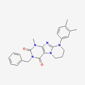 3-benzyl-9-(3,4-dimethylphenyl)-1-methyl-7,8-dihydro-6H-purino[7,8-a]pyrimidine-2,4-dione