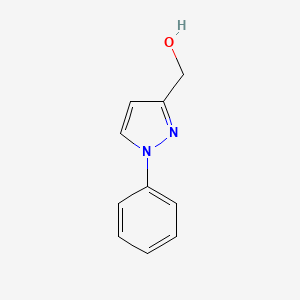 molecular formula C10H10N2O B2407386 (1-phenyl-1H-pyrazol-3-yl)methanol CAS No. 7189-08-4