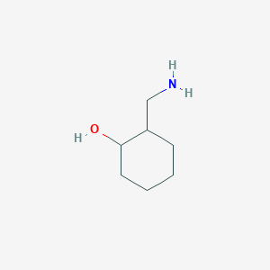 molecular formula C7H15NO B2408112 2-(Aminomethyl)cyclohexan-1-ol CAS No. 60659-10-1